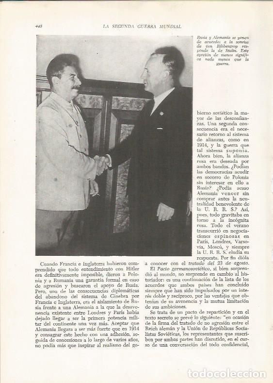 Cartes Postales: LAMINA 26217: Stanlin y Von Ribbentrop - VVAA