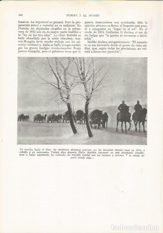 Cartes Postales: LAMINA 26168: El ejercito de Alemania en Rusia en 1914 - VVAA