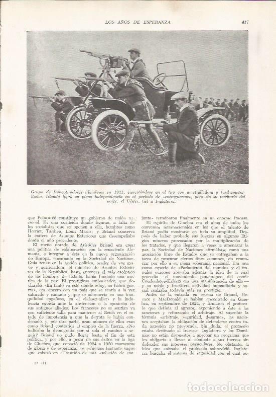 Cartes Postales: LAMINA 26202: Francotiradores de Irlanda en 1921 - VVAA