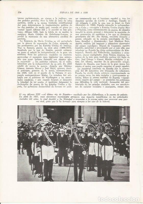 Cartes Postales: LAMINA 26176: Alfonso XIII escoltado por los Alabarderos en 1931 - VVAA