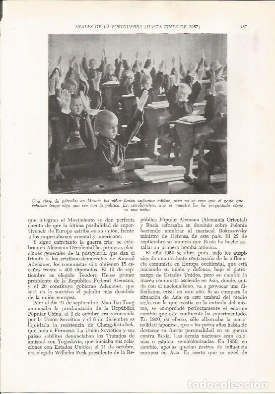 Cartes Postales: LAMINA 26236: Clase de parvulos en Moscu - VVAA