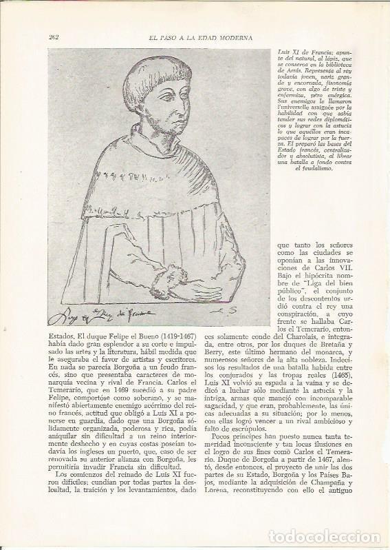 Postkarten: LAMINA 25944: Luis XI de Francia - VVAA