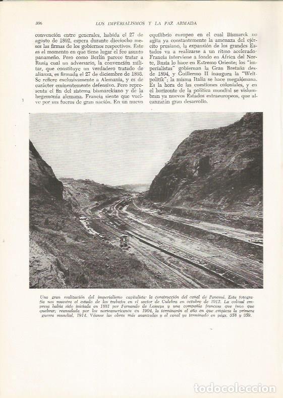 Postkarten: LAMINA 26156: Construccion del Canal de Panama - VVAA