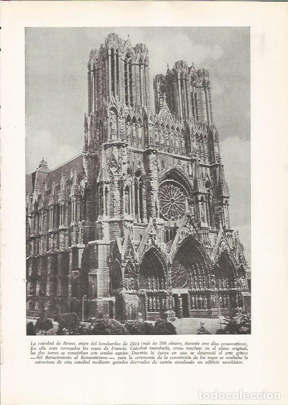 Postkarten: LAMINA 25908: Catedral de Reims - VVAA