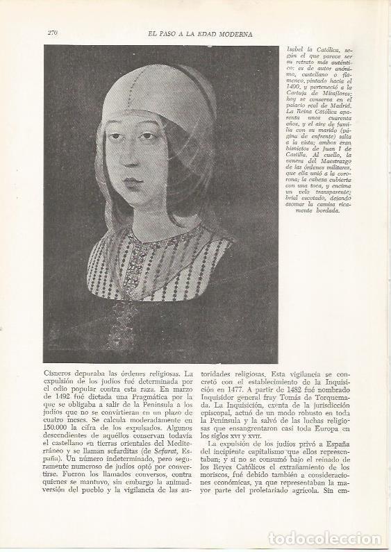 Postkarten: LAMINA 25947: Isabel la Catolica - VVAA