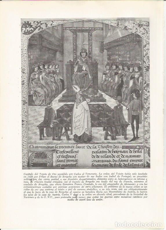 Postkarten: LAMINA 25942: Carlos el Temerario en el Capitulo del Toison de Oro - VVAA