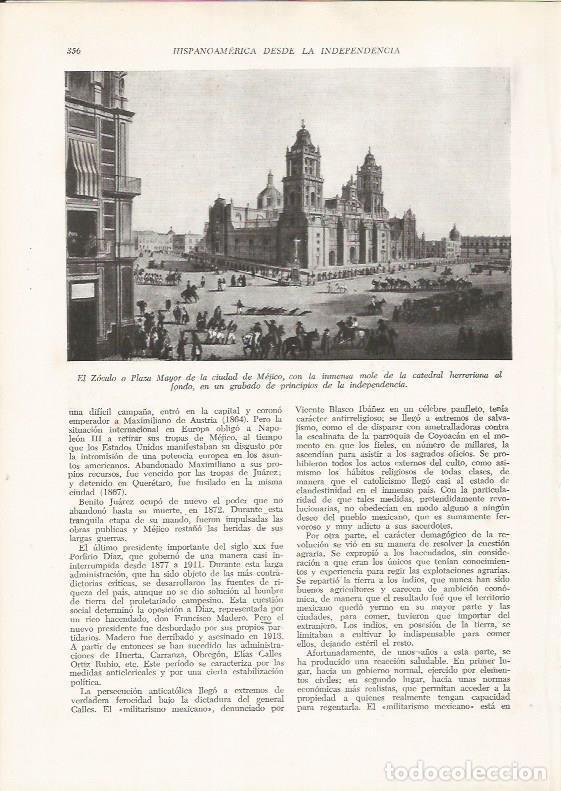 Postkarten: LAMINA 26177: Plaza Mayor en Mexico DF - VVAA