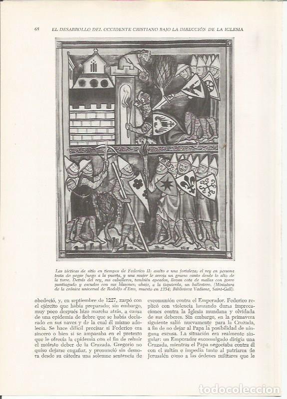 Postkarten: LAMINA 25872: Tactica de sitio de Federico II - VVAA