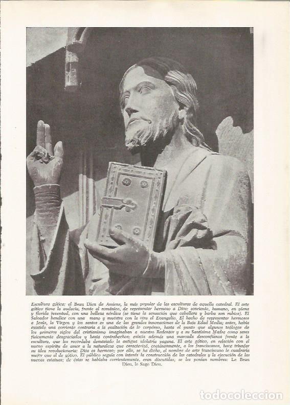 Postkarten: LAMINA 25906: El Beau Dieu de Amiens - VVAA