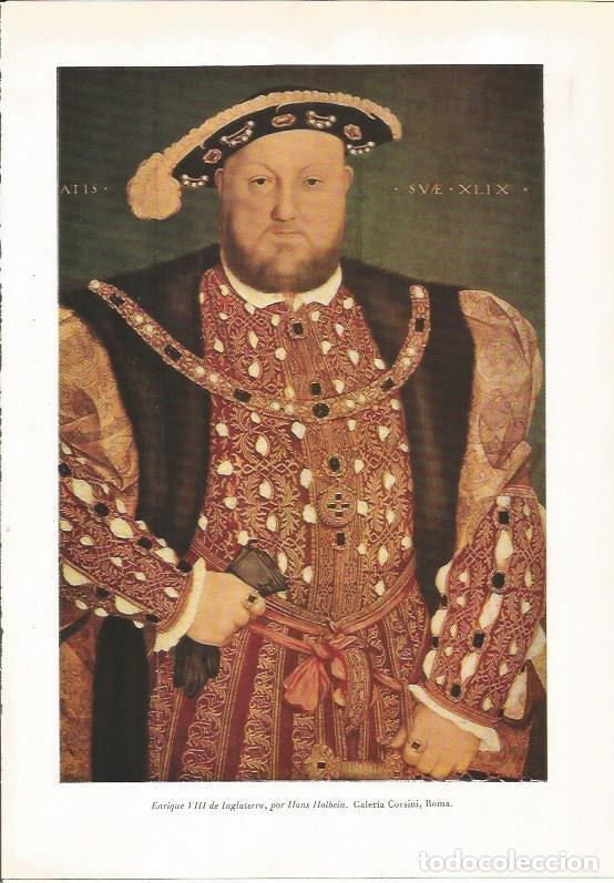 Postkarten: LAMINA 26013: Enrique VIII de Inglaterra, por Holbein - VVAA