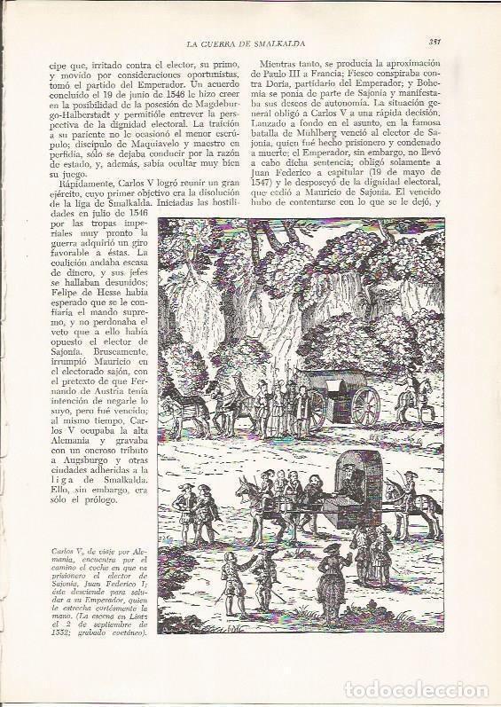 Postkarten: LAMINA 25991: Carlos V de viaje por Alemania - VVAA