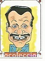 Postais: CROMO CARICATURAS 22 numero 018: TERRY THOMAS - Varios