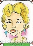 Postais: CROMO CARICATURAS 22 numero 059: MADONNA - Varios