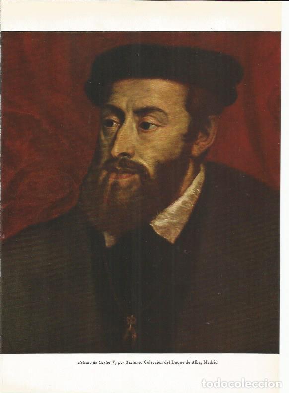Postais: LAMINA 25976: Carlos V, por Tiziano - VVAA