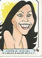 Postais: CROMO CARICATURAS 22 numero 114: NORMA DUVAL - Varios
