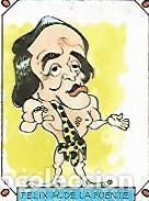 Postais: CROMO CARICATURAS 22 cromo ...: FELIX RODRIGUEZ DE LA FUENTE - Varios
