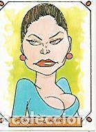 Postais: CROMO CARICATURAS 22 numero 164: ORNELLA MUTTI - Varios