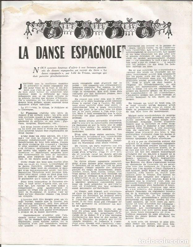 Postais: LAMINA 26347: La Danse Espagnole - VVAA