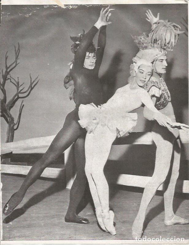 Postais: LAMINA 26337: Skibine, Tallchief y Skoubatoff en Idylle - VVAA