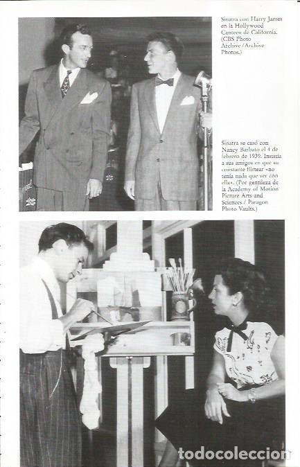 Postais: LAMINA 26320: Sinatra con Harry Jones y con Nancy Barbato - J. Randy Taraborrrelli