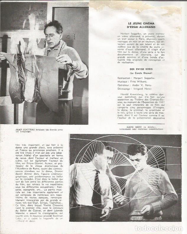 Cartoline: LAMINA 26345: Jean Cocteau y Hans Erni - VVAA