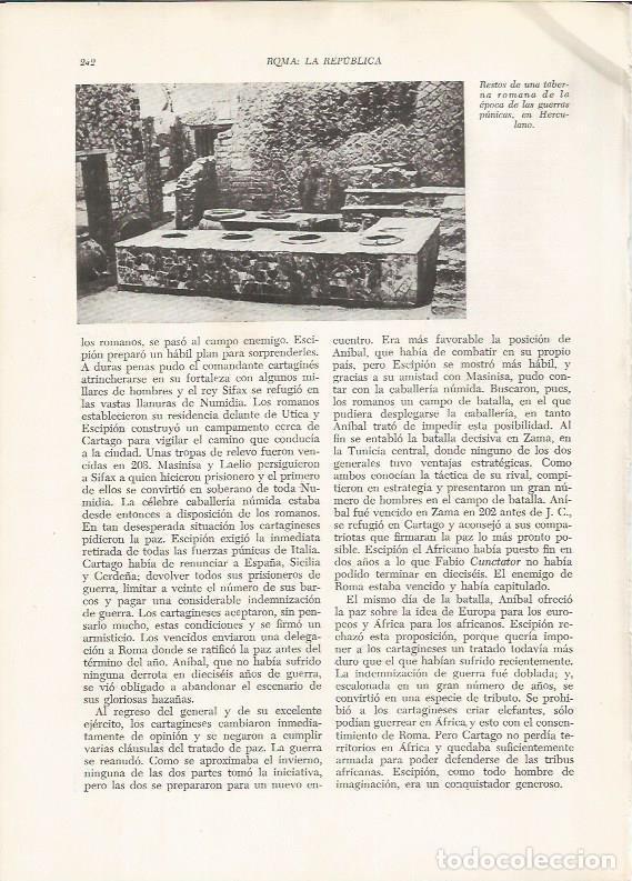 Postkarten: LAMINA HISTORIA 26240: Tabernas en Herculano - VVAA