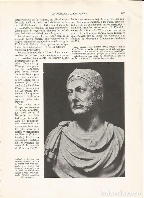 Cartoline: LAMINA HISTORIA 26238: Busto de Anibal - VVAA