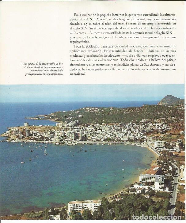Postkarten: LAMINA 26460: Vista del pueblo de San Antonio, Ibiza - VVAA
