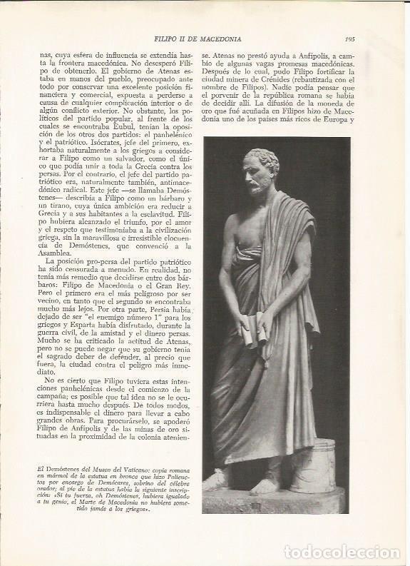 Postkarten: LAMINA HISTORIA 26220: El Demostenes de los Museos Vaticanos - VVAA