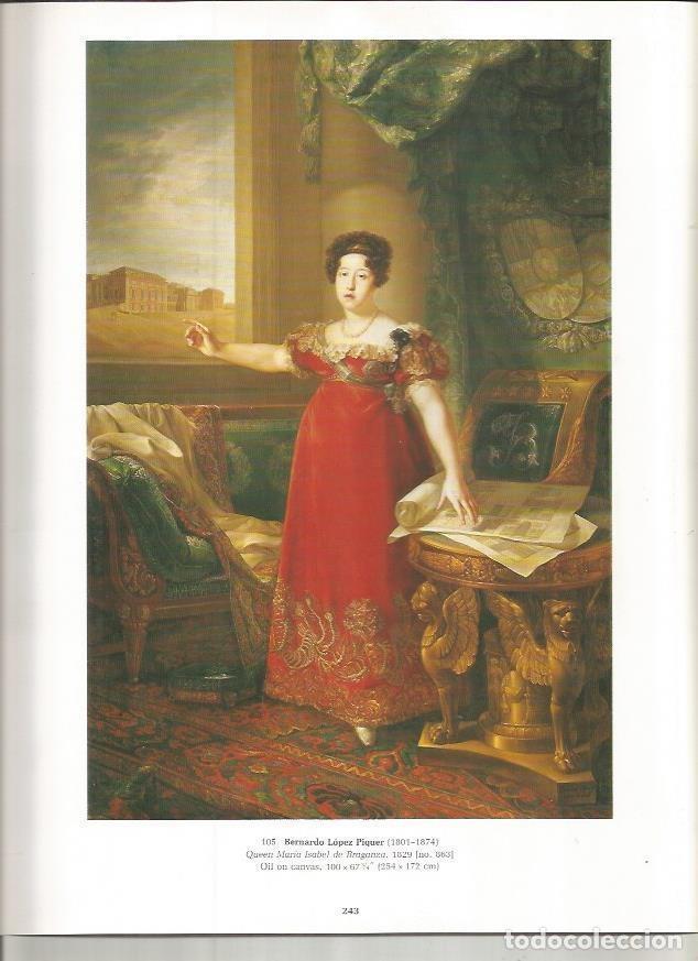 Postkarten: LAMINA PRADO 26050: La reina Isabel de Braganza, por Bernardo Lopez - Santiago Alcolea Blanch