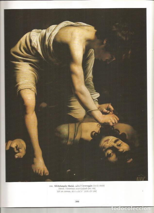 Postales: LAMINA PRADO 26081: David victorioso sobre Goliat, por Caravaggio - Santiago Alcolea Blanch