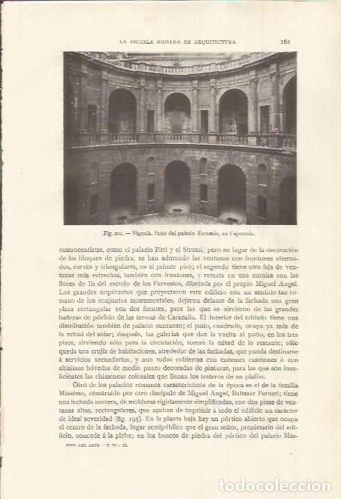 Postais: LAMINA 26806: Patio del Palacio Farnesio en Caprarola - J. Pijoan