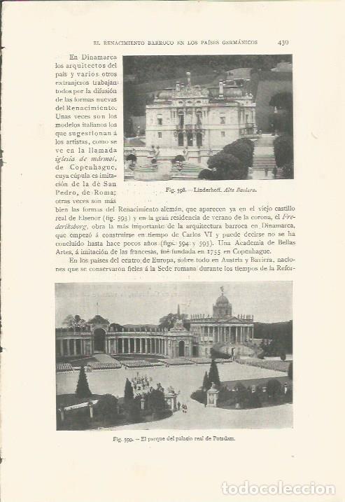 Cartes Postales: LAMINA 26945: Linderhoff y Palacio Real de Potsdam - J. Pijoan