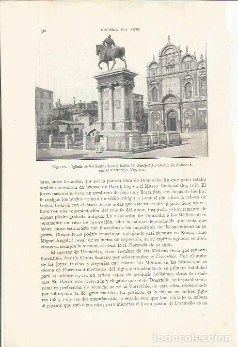 Cartes Postales: LAMINA 26770: Iglesia de los santos Juan y Pablo en Venecia - J. Pijoan