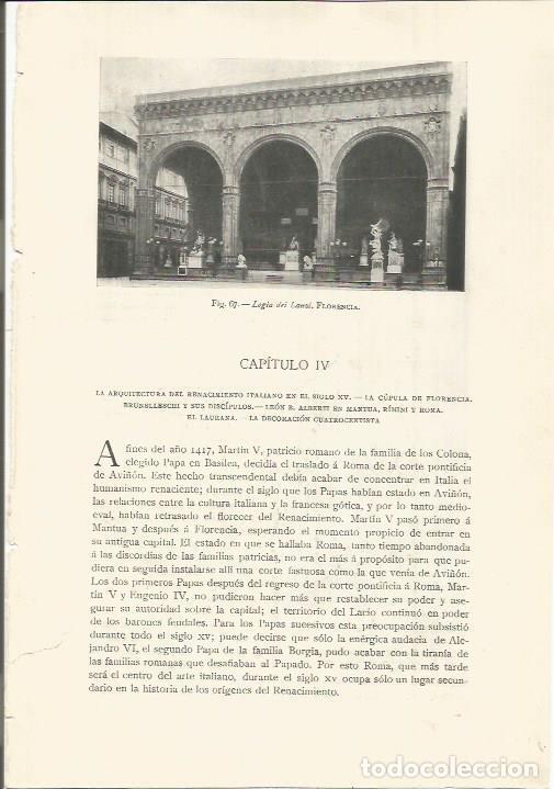 Cartes Postales: LAMINA 26750: Logia dei Lanti en Florencia - J. Pijoan