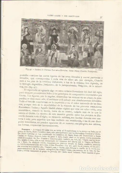 Cartes Postales: LAMINA 26740: Las artes liberales, por Andrea de Firenze - J. Pijoan