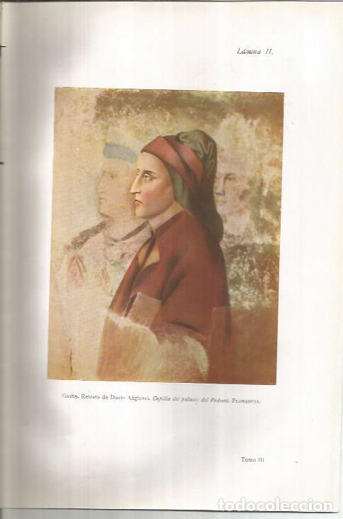 Cartes Postales: LAMINA 26735: Retrato de Dante Alighieri, por Giotto - J. Pijoan
