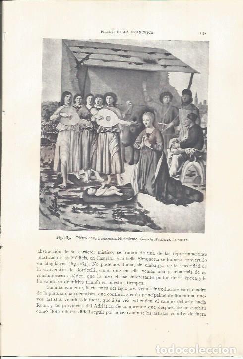 Cartes Postales: LAMINA 26793: Nacimiento, por Pietro della Francesca - J. Pijoan