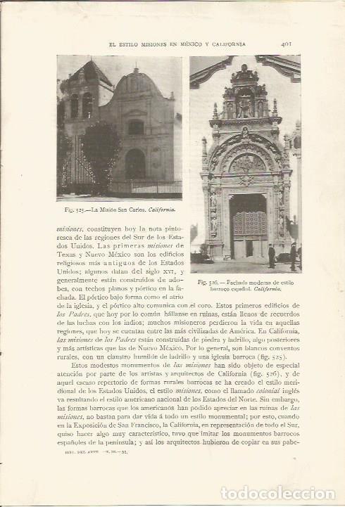 Cartes Postales: LAMINA 26928: Mision de San Carlos en California - J. Pijoan