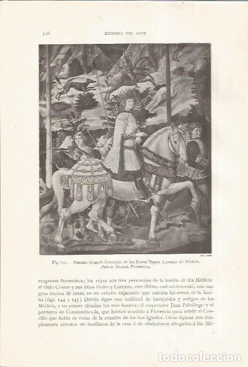 Cartes Postales: LAMINA 26783: Cabalgata de los Reyes Magos, por B. Gozzoli - J. Pijoan