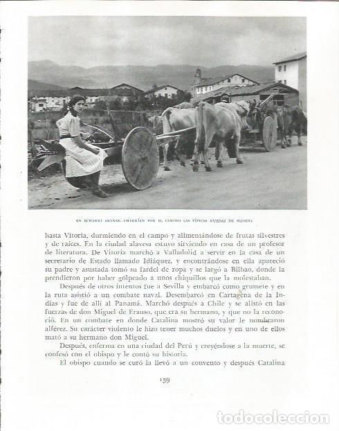 Postales: LAMINA 26545: Joven en Echarri Aranaz - Pio Baroja