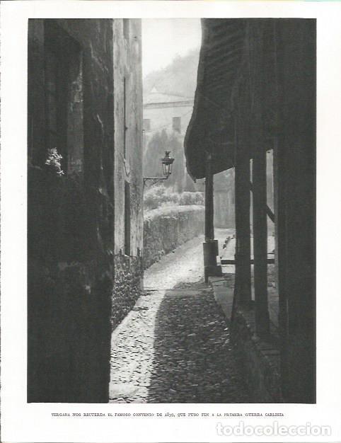 Cartes Postales: LAMINA 26532: Callejuela en Vergara - Pio Baroja