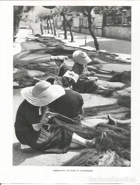 Cartes Postales: LAMINA 26699: Remendando las redes en el Pais Vasco - Pio Baroja