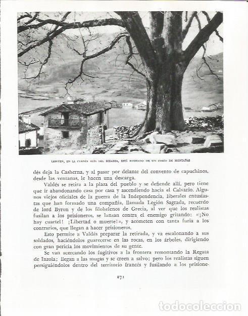 Cartoline: LAMINA 26607: Vista de Larayen - Pio Baroja