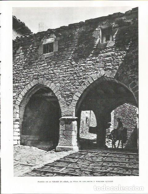 Postcards: LAMINA 26628: Placeta de la Virgen en Aibar - Pio Baroja