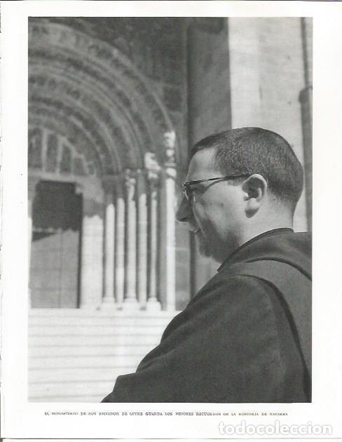 Postais: LAMINA 26623: Monje del Monasterio de San Salvador de Leyre - Pio Baroja