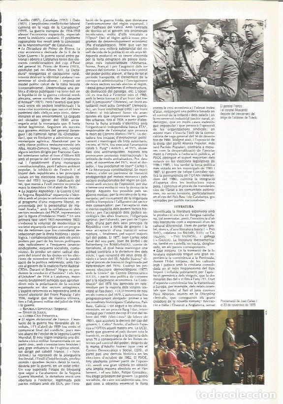 Postales: LAMINA LAROUSSE 70548: El general Franco y el coronel Moscaro en Toledo - VVAA