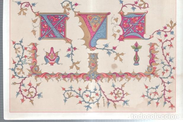 Postcards: Documents du Moye-Age XIV eme siecle, numerada atras 5 -