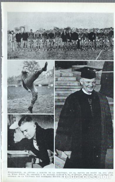 Cartoline: Los Estados Unidos: Lamina numerada 53: Eisenhower y Mamie -