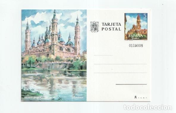 Cartes Postales: Tarjeta Postal numero 0119008: Basilica del Pilar-Zaragoza - varios